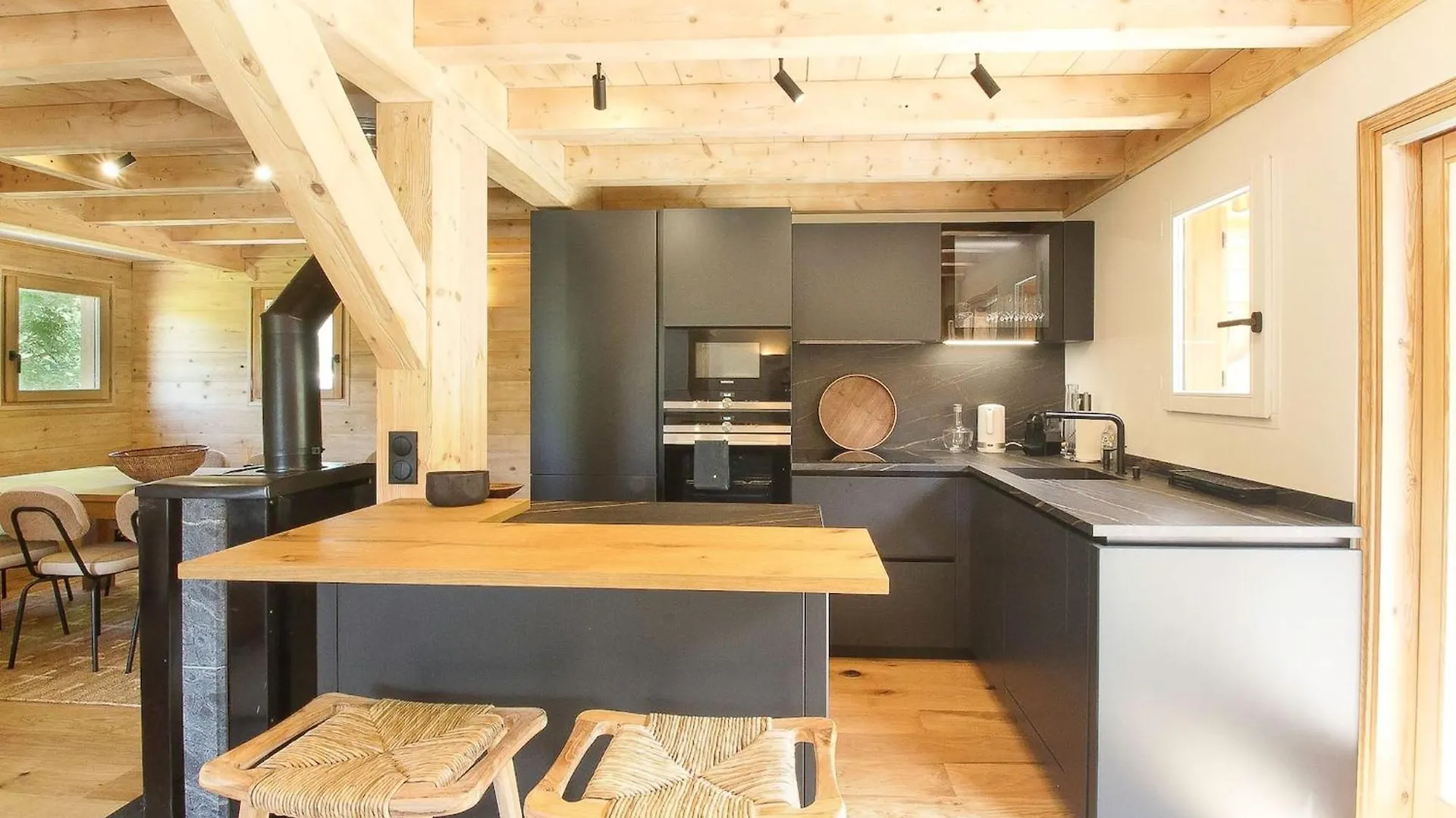 Chalet Bechar - 10Pax - 155M2 Renove - Sauna - Jacuzzi - Vues Sur Le Massif Du Mont-Blanc Les Houches